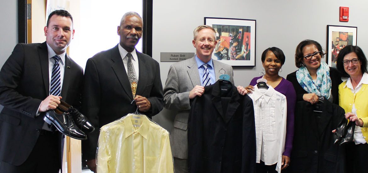 Office of Career Advancement holds garments from the Career Closet