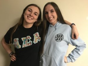 Alpha Sigma Alpha sisters at Rowan University 
