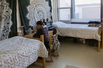 Rowan University freshmen residence hall Evergreen Hall