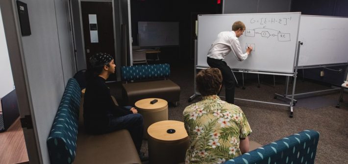 Dr. Erik Hoy teaching his interns