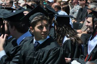 Peter DAmico at his Rowan graduation in 2013