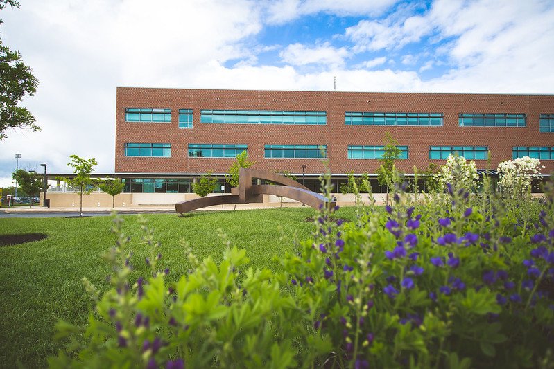 Exterior shot of James Hall, home of the College of Education