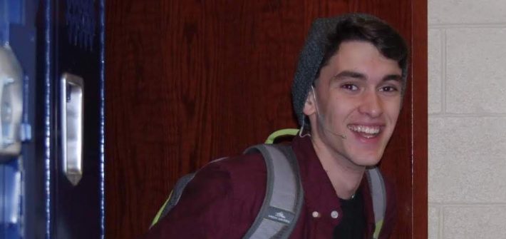 Connor S wears a backpack.