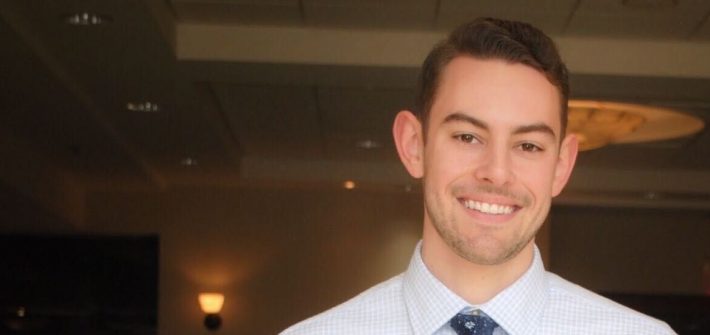 Senior mechanical engineering major Jason Fisch