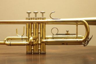 Stock image of a trumpet