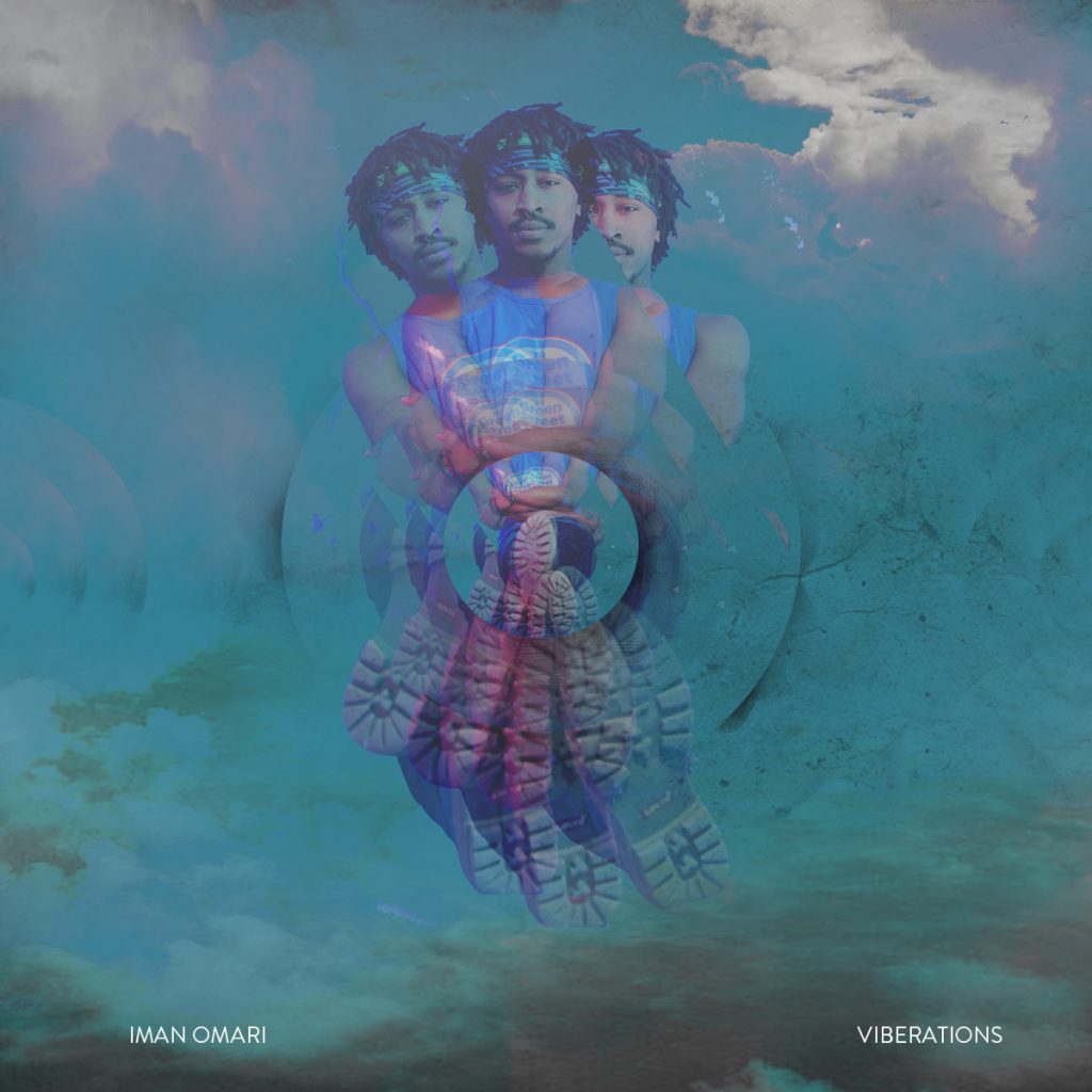 The "Viberations" by Iman Omari album cover.