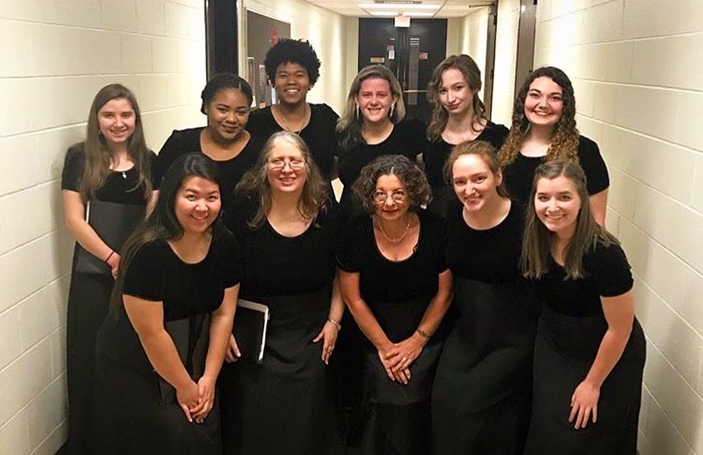 Rowan's Womens Choir 2018.