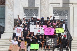 A photo from a BLM protest.