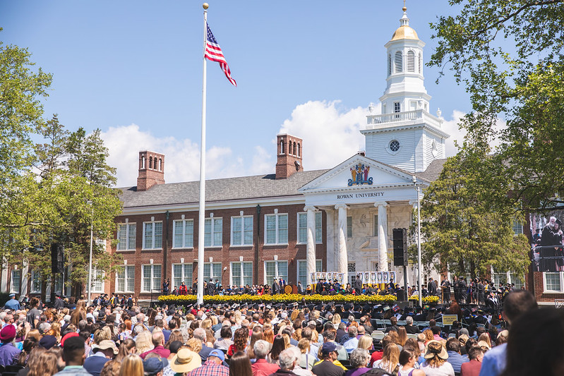 One of 2019's commencement ceremonies.