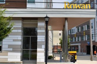 Exterior shot of 301 High St. and Art Gallery entrance.