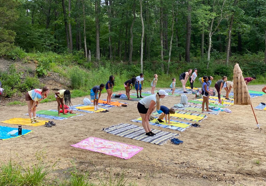 Project Little Warriors' Mindful Adventure Camp at Glisten FIT. 