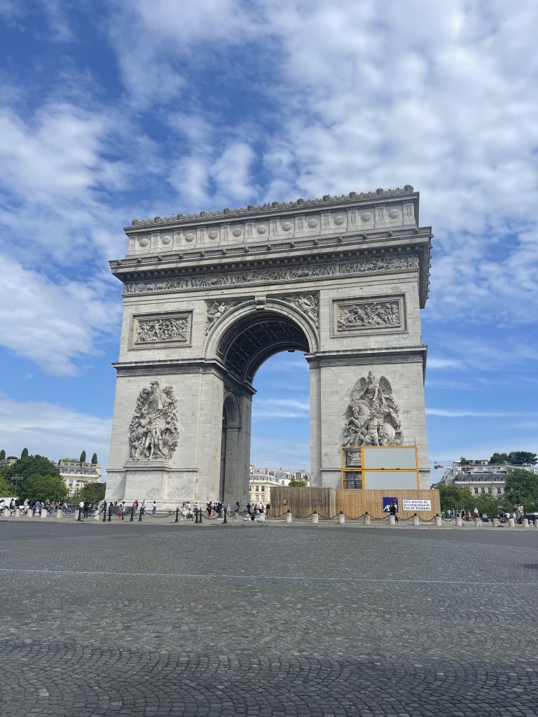 Picture of Arc de Triomphe in Paris, France.