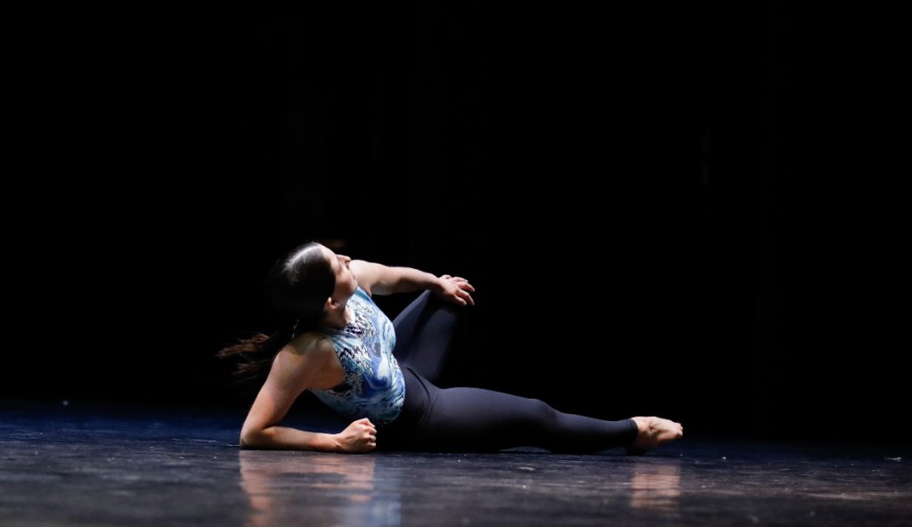 Jordyn performing in the Dance Extensions Showcase- Photo by Joseph Conte